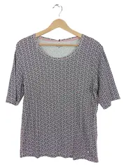 Vorschaubild 1 von Damen T-Shirt Gr. 42/XL Modern Mehrfarbig Baumwolle