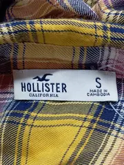 Vorschaubild 3 von Damen Hemdbluse Kariert Mehrfarbig Gr. 36/S Langarm Viskose