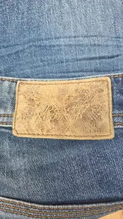 Vorschaubild 2 von Herren Jeans Regular Fit W31/L32 Blau Denim Used Look