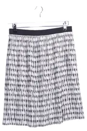 Vorschaubild 1 von Benetton Damen Bleistiftrock 38;M Weiß Kariert Klassisch Preppy