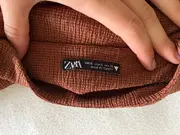 Vorschaubild 4 von Damen Maxikleid Gr. 36/S Braun Langarm Freizeitkleid