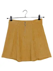 Vorschaubild 1 von Damen Cordrock Gelb Gr. M Minirock Casual