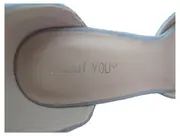 Vorschaubild 8 von Damen Pumps Elegant Grau Gr. 38 mit Blockabsatz & Knöchelriemen