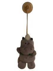 Vorschaubild 1 von Nilpferd Kuscheltier Stofftier Grau 11cm Plüschtier Baby Kinder