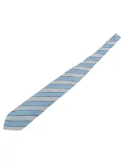 Vorschaubild 1 von Krawatte Herren Seide Blau Gestreift Business Elegant 143cm