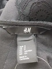 Vorschaubild 3 von Damen Freizeitkleid Schwarz Spitze Gr. 36/S Elegant Party Midikleid