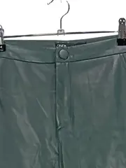 Vorschaubild 2 von Damen Kunstleder Leggings Gr. S Grün Modisch Hose