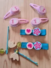 Vorschaubild 2 von Haarspangen Set Mädchen Mehrfarbig Haarschmuck Kinder Feminin Charmant