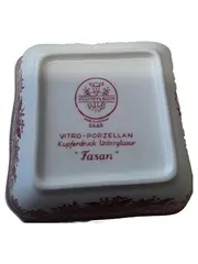 Vorschaubild 2 von Fasan Dekoschale Porzellan Rot 12 cm Klassisch