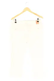 Vorschaubild 2 von Damen Stoffhose Casual Weiß Gr. M Baumwolle