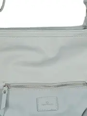 Vorschaubild 2 von Damen Umhängetasche Leder Blau Casual Schultertasche