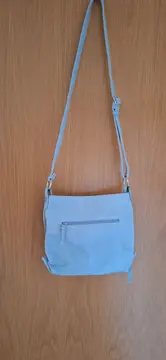 Vorschaubild 5 von Damen Umhängetasche Leder Blau Casual Schultertasche