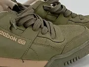 Vorschaubild 3 von Herren Sneaker low Oliv Gr. 40 Streetwear Logo Print Schnürung