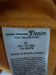 Vorschaubild 3 von Damen T-Shirt LAS FLORES Rüschenärmel Orange Gr. XL