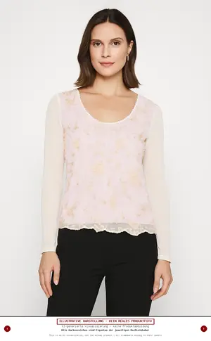 ASHLEY BROOKE Langarmshirt