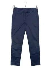 Vorschaubild 1 von Damen Stoffhose Gr. W29/38/M Blau Klassisch Casual Business