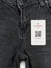 Vorschaubild 3 von EDC Damen Jeans Slim Fit Grau W31 L29 Destroyed Casual Baumwolle