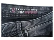 Vorschaubild 4 von EDC Damen Jeans Slim Fit Grau W31 L29 Destroyed Casual Baumwolle