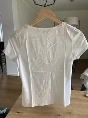 Vorschaubild 2 von Damen T-Shirt Gr. 36/S Weiß mit Schriftzug