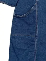Vorschaubild 3 von EDC Damen Jeanskleid Blau Gr. XL Casual Baumwolle