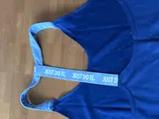 Vorschaubild 4 von Damen Sport Tanktop Blau Gr. S Ärmellos Polyester Fitness