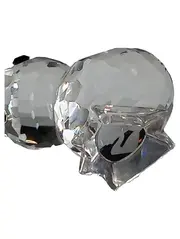 Vorschaubild 2 von Dekofigur Vogel Küken Kristall Glas Transparent 2 cm