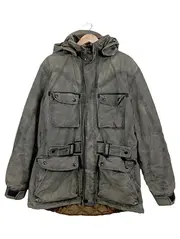 Vorschaubild 1 von Herren Outdoorjacke Parka Oliv Gr. L gefüttert Kapuze