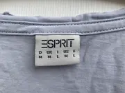 Vorschaubild 5 von Damen T-Shirt Gr. 38/M Blau Feminin mit Rüschenkragen