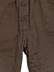 Vorschaubild 3 von Kinder Hose Gr. 104 Braun Elastikbund Knopfleiste Casual