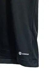 Vorschaubild 4 von Herren Sport Shirt Gr. 50/L Schwarz Polyester Kurzarm