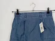 Vorschaubild 2 von Damen Jeansrock Gr. 34/XS Blau Casual Midirock