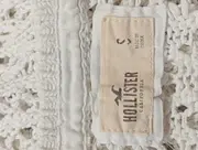 Vorschaubild 3 von Damen Pullover 36/S Weiß Lochmuster Casual 3/4-Arm