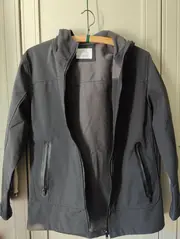 Vorschaubild 3 von Kinder Softshelljacke Gr. 152 Schwarz Outdoor