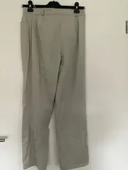 Vorschaubild 2 von Anzughose Damen Beige Business Baumwolle Gr. W28/36/S L30