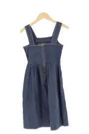 Vorschaubild 2 von Jeanskleid Damen Gr. 32/XXS Blau Casual Denim Kleid
