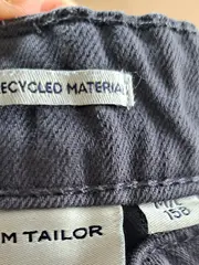 Vorschaubild 6 von Kinder Outdoorhose Gr. 158 Grau Uni Baumwolle Jungen Mädchen