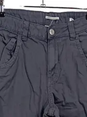 Vorschaubild 2 von Kinder Outdoorhose Gr. 158 Grau Uni Baumwolle Jungen Mädchen