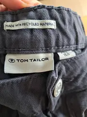 Vorschaubild 4 von Kinder Outdoorhose Gr. 158 Grau Uni Baumwolle Jungen Mädchen