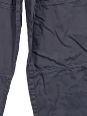 Vorschaubild 3 von Kinder Outdoorhose Gr. 158 Grau Uni Baumwolle Jungen Mädchen