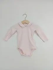 Vorschaubild 2 von BENETTON BABY Mädchen Baby Body Langarm Gr. 74 Rosa