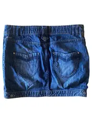 Vorschaubild 5 von Junior Jeansrock Mädchen Gr. 170 Blau Denim Minirock