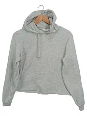 Vorschaubild 1 von Herren Kapuzenpullover Hoodie Gr. 44/XS Grau Casual Sweatshirt