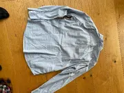 Vorschaubild 2 von Herren Freizeithemd L Blau Casual Langarm