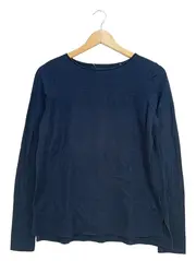 Vorschaubild 1 von Damen Pullover Gr. M Blau Baumwolle Kaschmir Basic