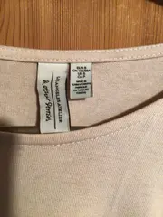 Vorschaubild 2 von Midikleid Damen Baumwolle Raffungen Beige Gr. 42