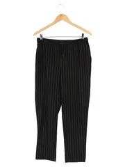 Vorschaubild 1 von Herren Anzughose Business Elegant Schwarz Gestreift W29/L29