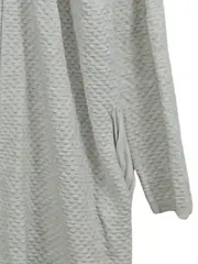 Vorschaubild 3 von Strickjacke Damen Gr. 38 Beige Casual Strukturmuster