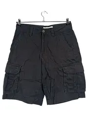 Vorschaubild 1 von Herren Cargo Shorts Schwarz Gr. W30 Baumwolle Freizeit