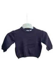 Vorschaubild 1 von Kinder Pullover Gr. 92 Blau Casual Baumwolle Langarm