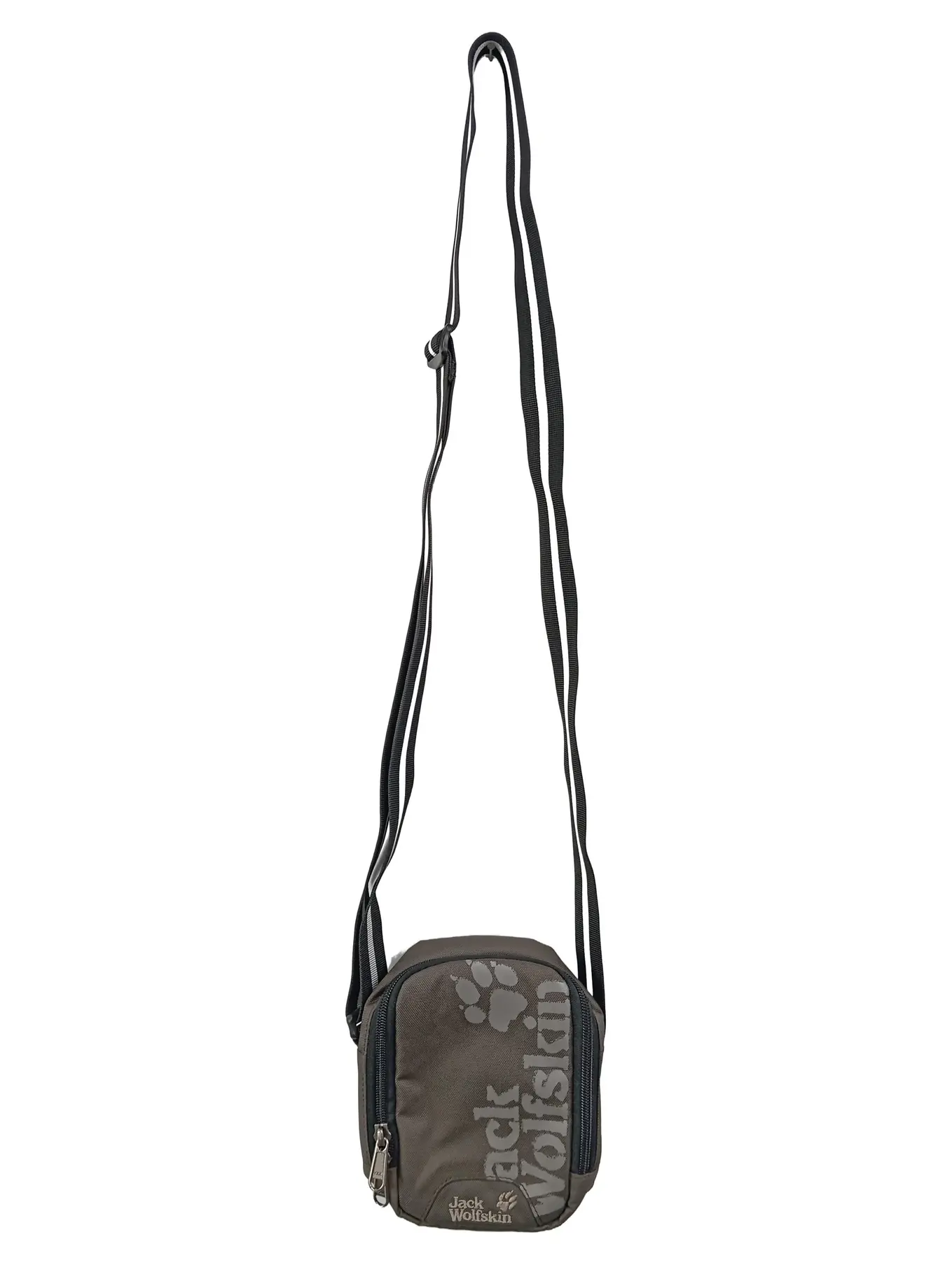 JACK WOLFSKIN Umhängetasche Damen Grau Polyester Outdoor Streetwear